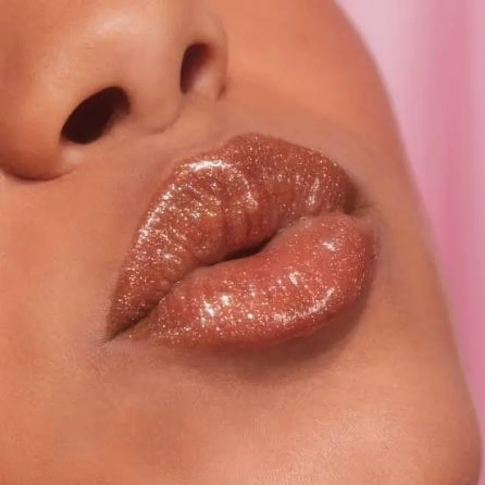 Morphe Shimmy Lipgloss - SHIMMERING SPARKLY APRICOT